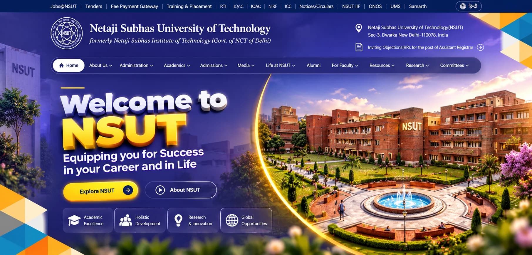 A campus of possibilities.
